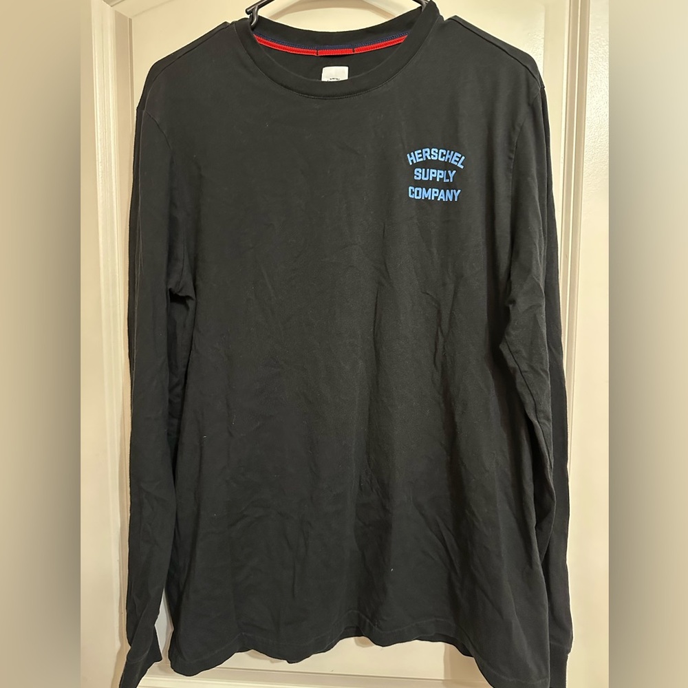 Herschel Longsleeve Tee, L, Black